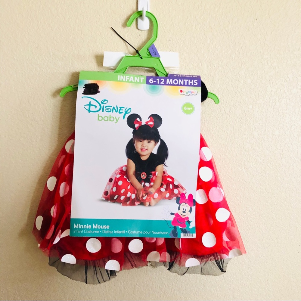 Disney Minnie Mouse Baby Infant Birthday Easter Costume